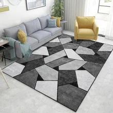 Ковер для спальни, гостиной, дивана, чайный коврик для стола, Скандинавский современный минималистичный коврик для спальни