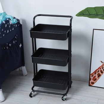 

Multifunctional Home HolderCart Rectangular Durable Grocery Housekeeper Kitchen Organizer and Storage Bathroom Accessories-