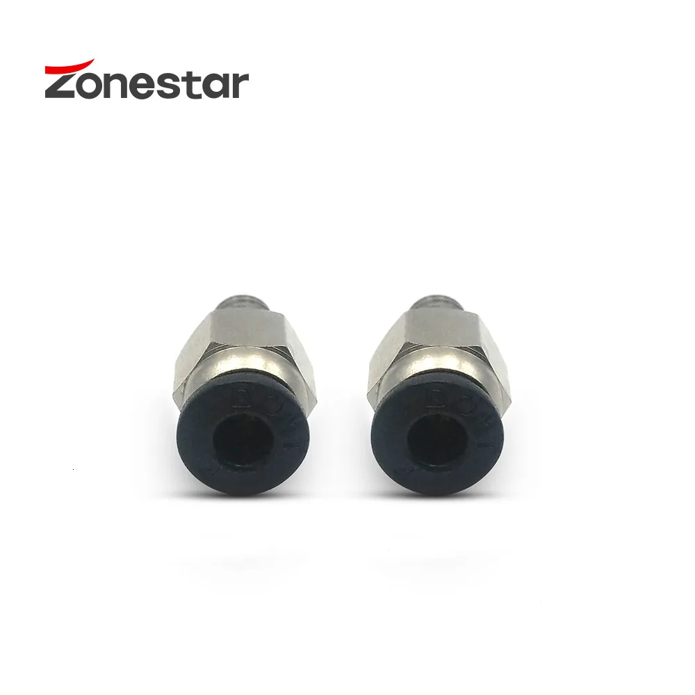 5 шт./лот ZONESTAR PC4-M6 3d принтер J-head пневматические разъемы PTFE трубки быстрая пара фитингов Reprap Hotend