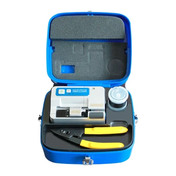 

Precision Electric Fiber Cleaver 80-220um Automatic Fiber Cable Cutter with Bluetooth Function