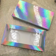 20 шт./партия 2 Пары ресниц упаковочная коробка поставляется с держателем для ресниц