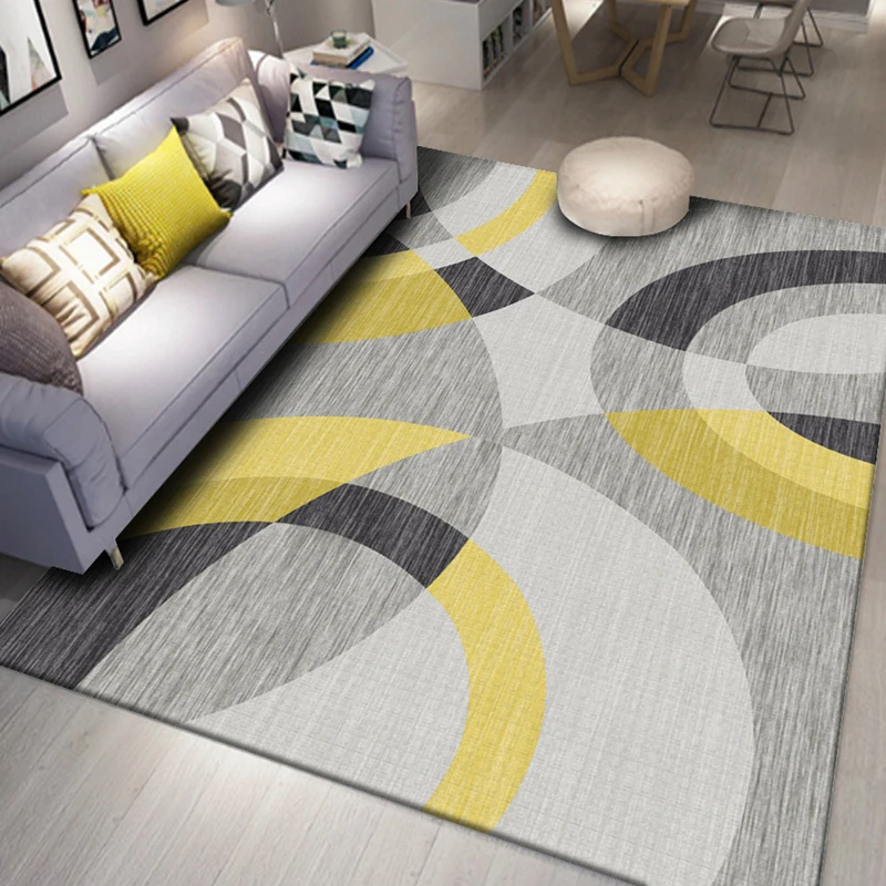 

Wind Nordic carpet living room tea-bit carpet modern minimalist bedroom room full of paved bedside carpet home large area