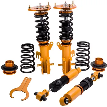 

24 Levels Adjustable Damper Coilovers Suspension Kits for Nissan Sentra B16 2007-2012 Spring Shock Absorbers Front + Rear
