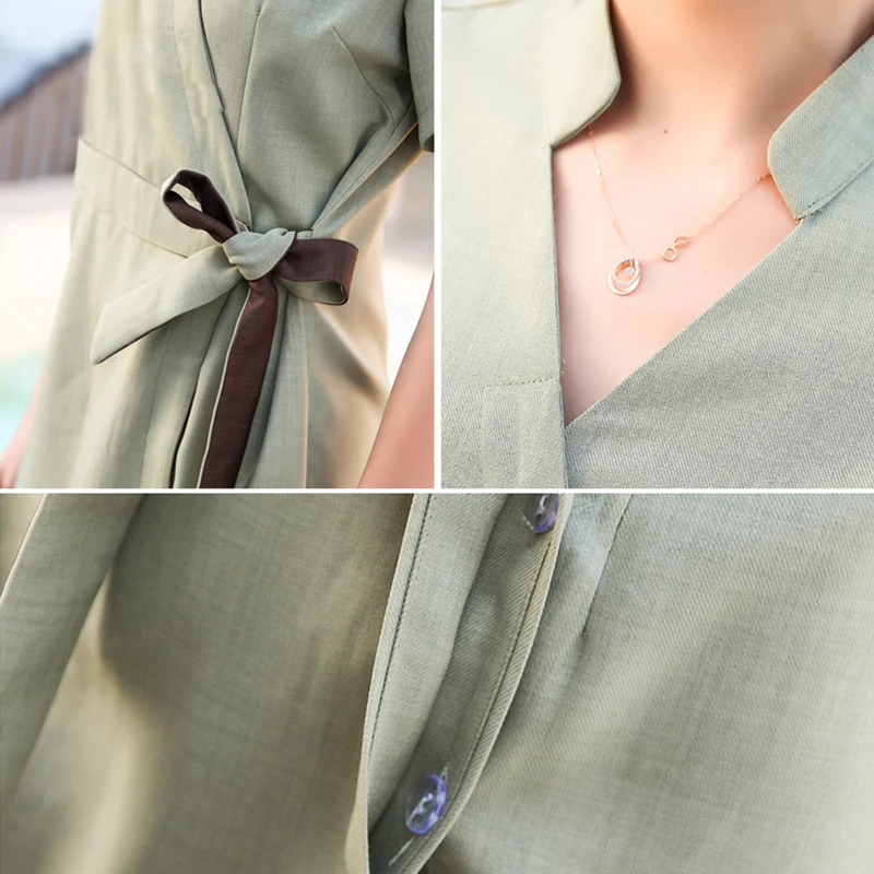 Summer Latest Design SPA Clothing Beauty Salon Work Uniforms Hospital Beautician clothing V Neck Short Sleeve Nurse Uniforms