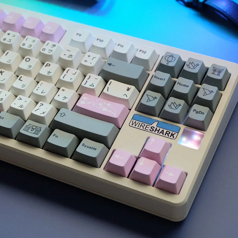 Gmk-fuji Keycap Pbt Teclado Mecânico Chave Boné 155 Corante Chave-sublimação Cherry Perfil - Imagem 3