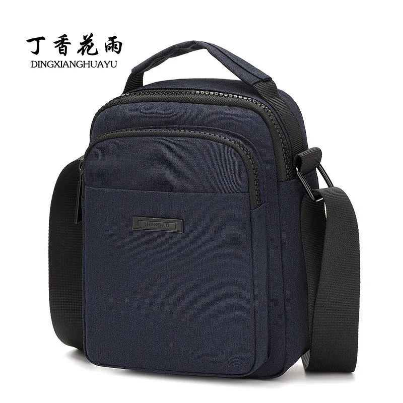 

2019 New Style MEN'S Single-shoulder Bag Horizontal And Vertical Two Version Shoulder Bag Fashion Brand Casual Men Bag