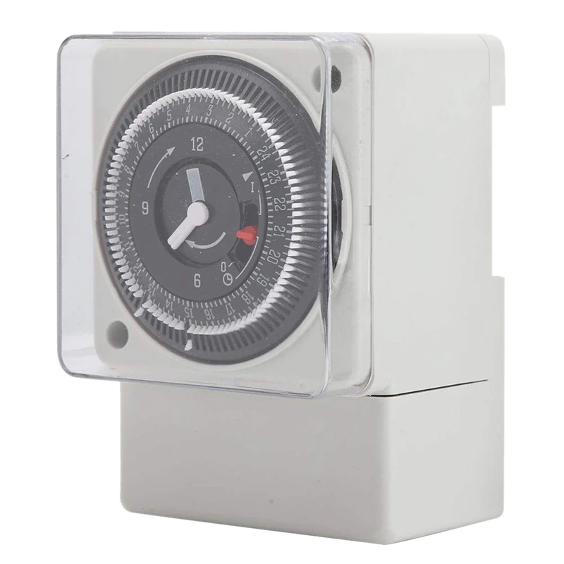 

AMS-Mechanical Timer Delay Time Relay AC220V TH-188 for Power Distribution Box Neon Lamp Control Industrial Equipment