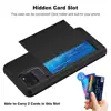 Business Phone Cases For Samsung Galaxy S20 Ultra Case S20+ Slide Armor Wallet Card Slots Holder Cover For Samsung S20 Plus ► Photo 2/6