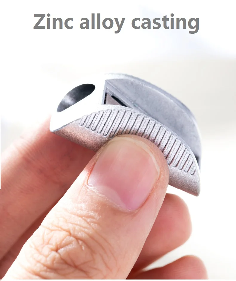 Zinc Alloy Body Metal Pencil Sharpener Students Pencil Knife Pencil Planer Cutter Office School Staionery Writing Tools 68656