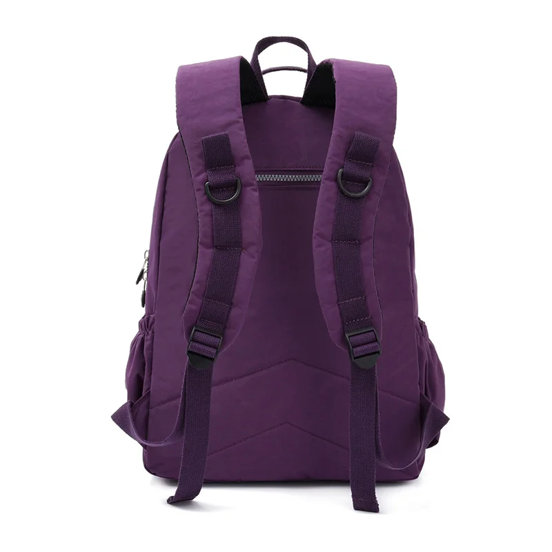 Водонепроницаемый рюкзак для ноутбука 13,6, женские рюкзаки для девочек, черный рюкзак, женский рюкзак большой емкости, рюкзак с несколькими карманами, школьная сумка