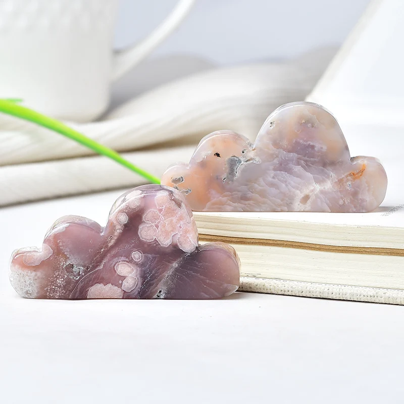 Натуральный драгоценный камень вишня Агат облако Кристалл минеральное