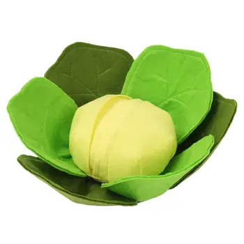 

Pet Cabbage Snuffle Mat Dog Foraging Mat Training Slow Food Dog Bowl Puzzle Toy