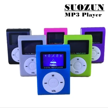 

SUOZUN Portable MP3 Player Mini LCD Screen MP3 Player Music Player Support 1.5GB TF Card walkman lettore mp3 usb Player