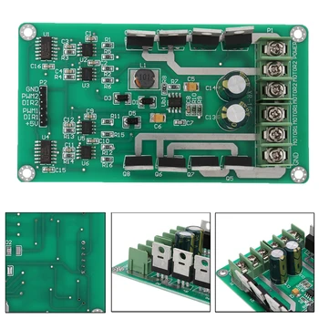 

DC 3V-36V MOSFET IRF3205 15A Peak 30A Replace L298 Board H-Bridge Dual Motor Driver Drive Module Boards for Integrated Circuits