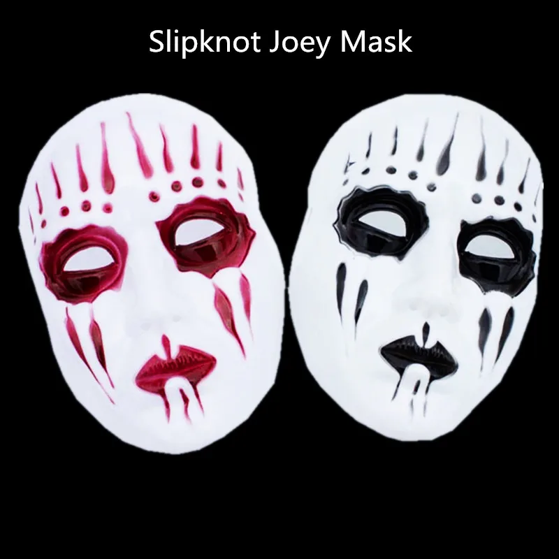 Slipknot маска Slipknot аксессуары топ шляпа игрушки для мужчин Мик Кори Тэйлор тушь для ресниц Джои Шон крахан косплей костюм на Хэллоуин - Цвет: 2pcs pvc mask