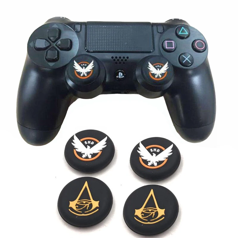 

SHD Assassins Creed Thumb Stick Grip Cap Thumbstick Joystick Cover Case For Sony PS3 PS4 Slim Xbox One 360 Switch Pro Controller
