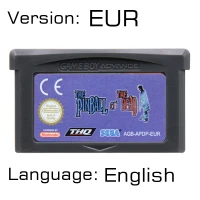 32 бит видеоигры картридж Консоли Карты для nintendo GBA тактика Огр Властелин Рин монсте Ранчер английский язык Editi - Цвет: Pinbal of The Dead