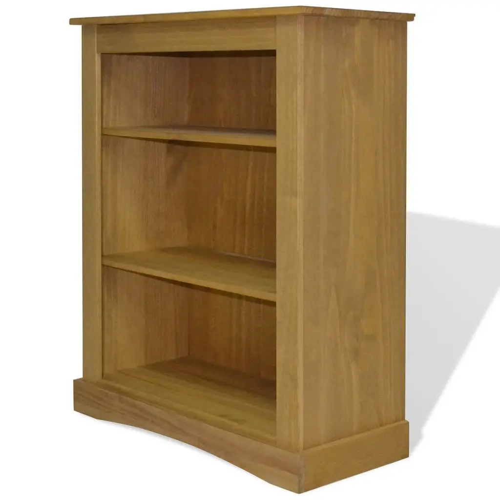 

vidaXL Librero estante de 3 niveles de pino mexicano Corona Range 81x29x100 cm