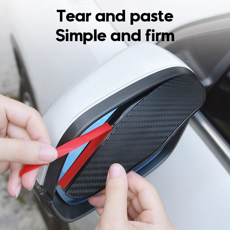 Rearview Mirror Rain Shield Rearview Mirror Rain Eyebrow Car Rearview Mirror Visor Rearview Mirror Rain Guard Rearview Mirror Visor 2Pcs Car Side Mirror Rain Guard Visor Rain Cover Eyebrow Waterproof Sun Shade Snow Shield