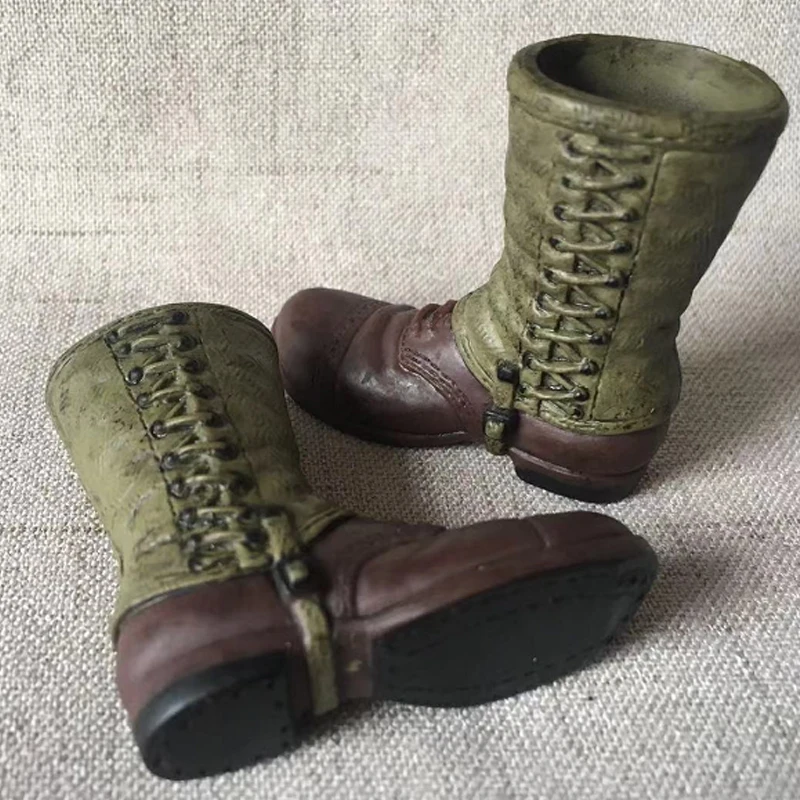 1/6 Scale WWII US Army Military Leggings Boots Model Ranger Soldier Shoes Hollow For 12Inch Male Body Action Figure Toys Doll