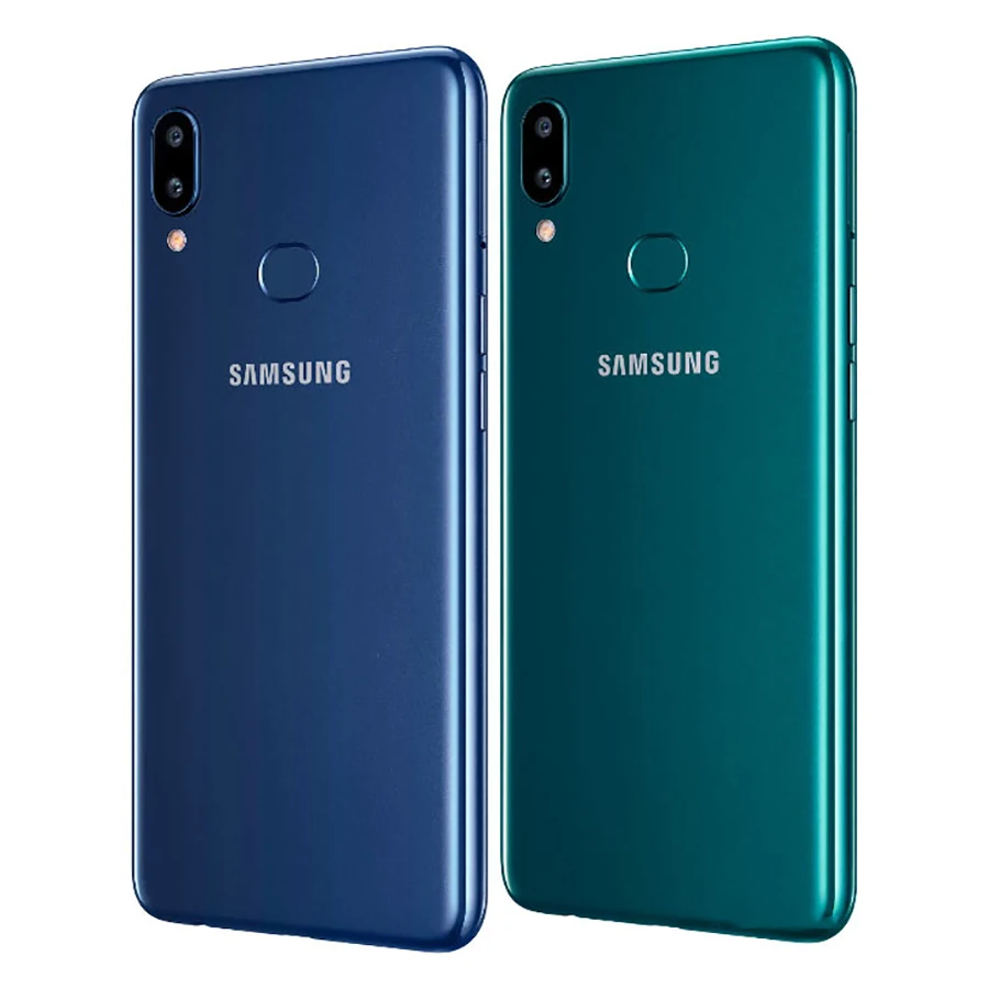 Мобильный телефон samsung Galaxy A10S A107F/DS с двумя sim-картами, Android 9,0, 2 Гб ОЗУ, 32 Гб ПЗУ, 6,2 дюйма, 13 МП, 4000 мА/ч, отпечаток пальца, 4G