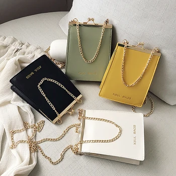 

Women Crossbody Bags 2020 High Quality Solid Color Leather Mini Shoulder Bag Travel Phone Purses Handbags