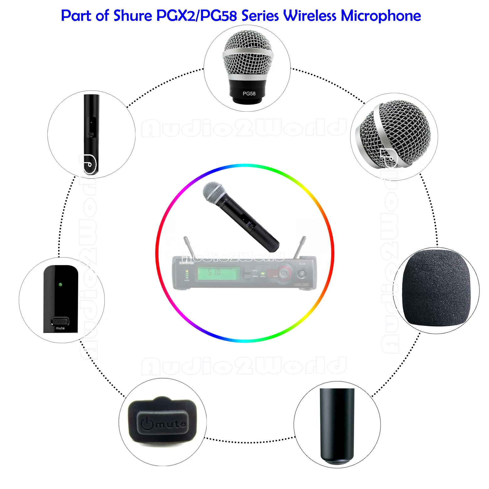 wireless mic for switch
