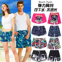 Летние модные пляжные шорты для серфинга Новое поступление женские шорты со звездами мужские сексуальные купальники с принтом Мужские Женские спортивные штаны