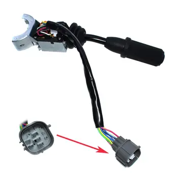 

Right Hand Wiper Light Lamp Switch Column Stalk Forward Reverse Switch For JCB 3CX 4CX 701/80297 701-80297 701 80297