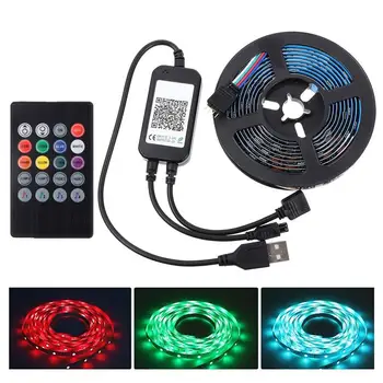 

1 Set Practical Useful Creative Durable TV Back Light Wireless Strip Light APP Remote Control Light