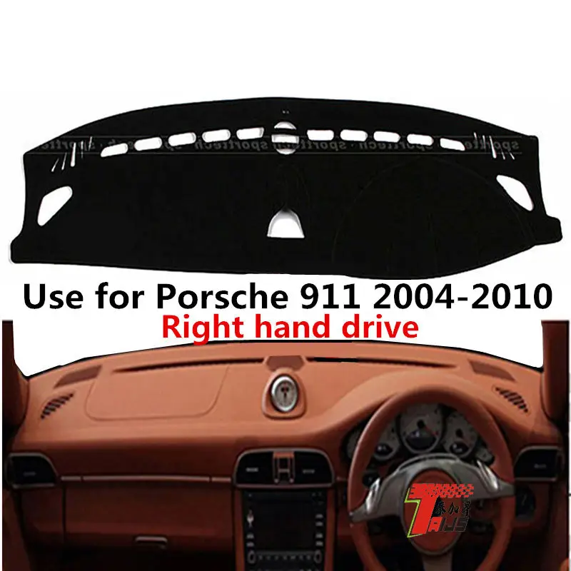 Taijs правый руль приборной панели автомобиля крышка для Porsche 911 2004-2010 анти-трещин горячая Распродажа Простая защита окружающей среды