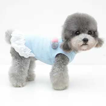 

Dog Dresses Girl Tutu Dog Ruffle Dress Party Birthday Pet Apparel for Small/Medium Dogs Sundress
