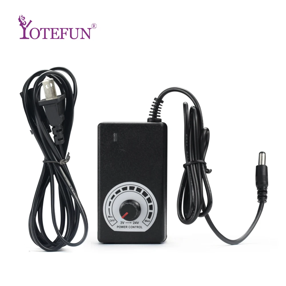  Adjustable Speed Power Supply Adapter for Sex Machine Input AC 100V-240V 50/60hz US/EU/AU/UK Plug