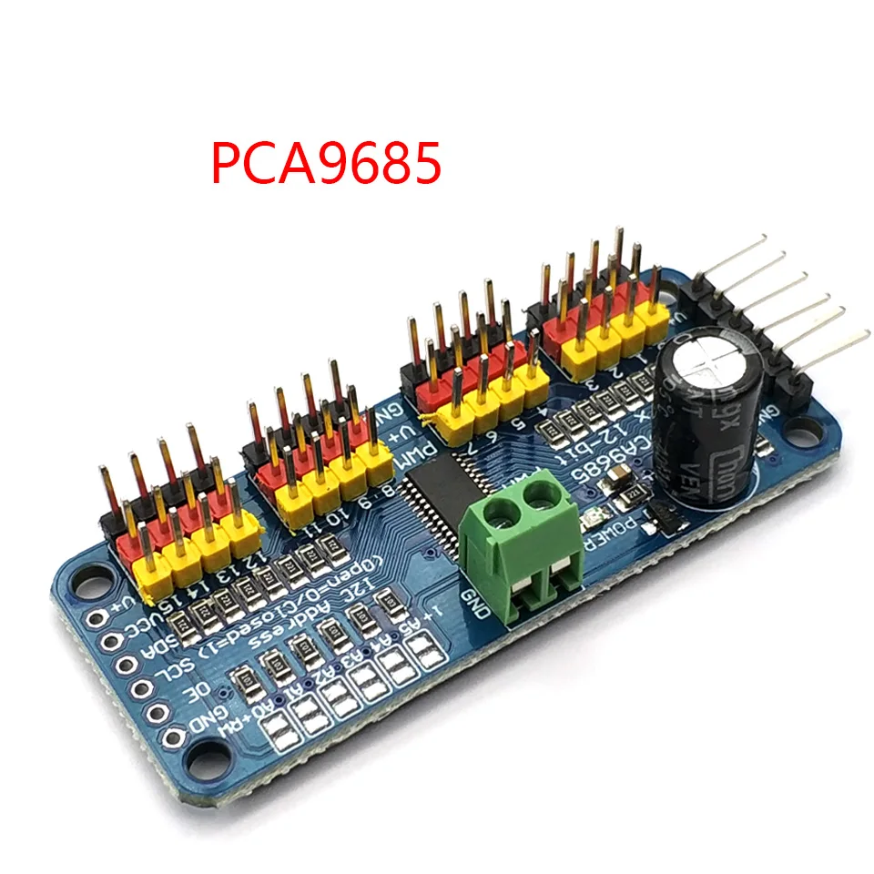 PCA9685 16-Channel 12-bit PWM Servo motor Driver I2C Module For Arduino Robot 