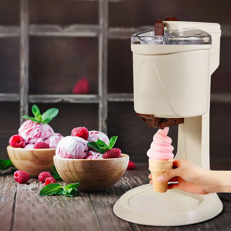 +BUY+ Ice Cream Machine Home Children's Fruit Cone Automatic Homemade