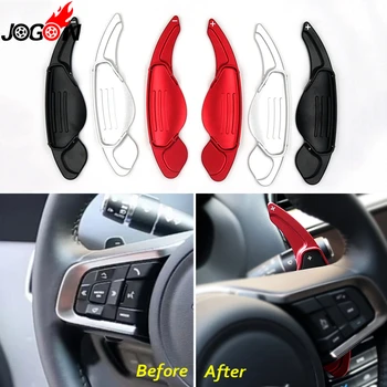 

Metal Alloy For Jaguar XE 15-18 XF 11-18 XJ 10-18 F-Pace 2016-18 F-Type 2013- 2018 Steering Wheel Paddle Extension Shifter Trim