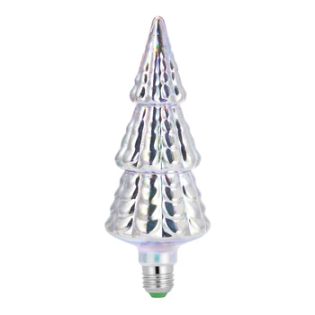 

E27 6W Led Home Decor Party Light Bulb Wedding Easy Install Christmas Tree Accessories 3D Firework Colorful Gift Bar Art