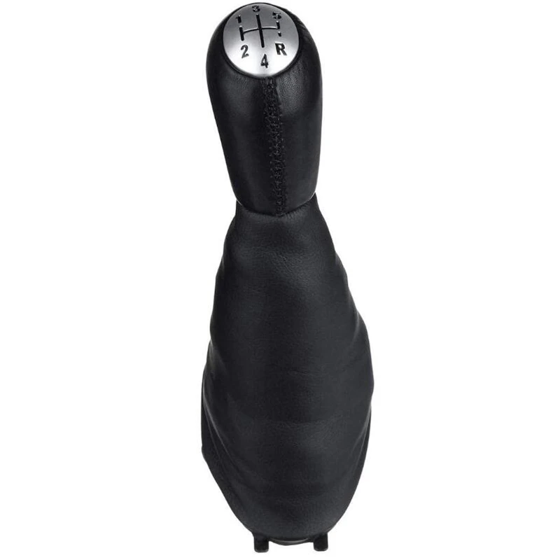 

5 Speed Leather Manual Car Gear Shift Knob Lever with Boot Cover for Renault Clio 2 Clio 3 Megane 2 Scenic 2 Kangoo