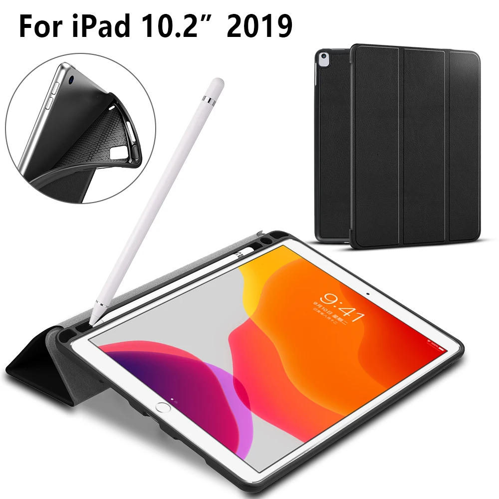 

Чехол для планшета Ipad 10,2, чехол для Ipad 2019, 2020, 2021, умный чехол для Ipad 7, 8, чехол с автоматическим пробуждением/спящим режимом 9-го поколения