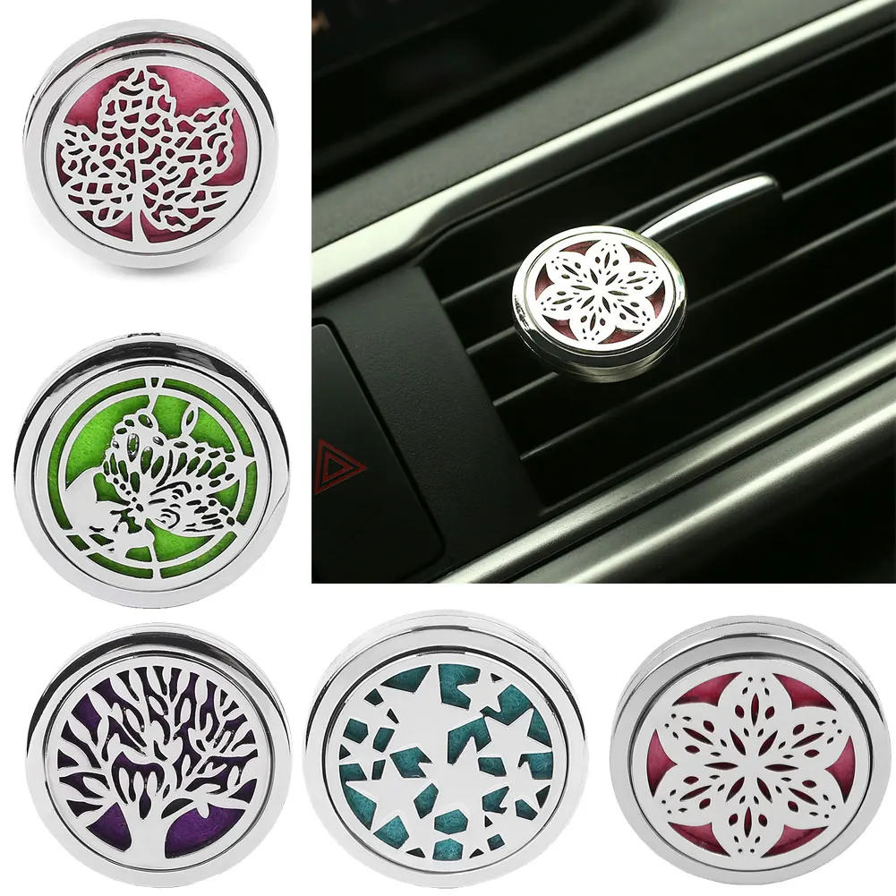

Air Freshener Essential Oil Diffuser Air Purifier Vent Car Gift Perfume