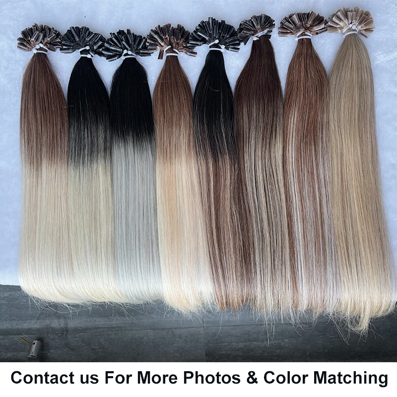 Balayage Omber Blonde Keratin Hair Extensions On Capsules Natural Human Hair  Pre Bond U Tip Hair Extensions By Fusion 50G 1g/pc|Nail/U Tip| - AliExpress