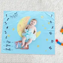 120x100 см, одеяло для младенцев, тщательное плетение, хорошее тепло, удерживающее дерево, с принтом, для новорожденных, для фотосъемки