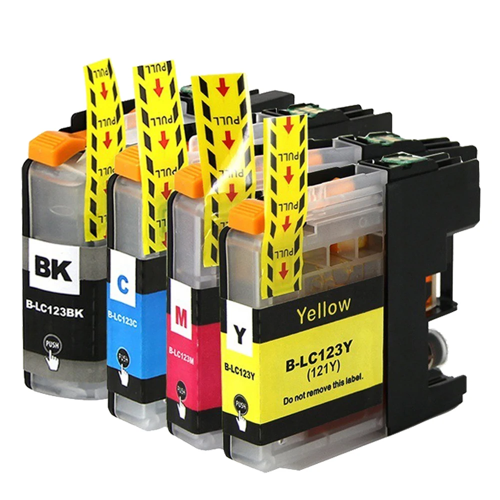 LC121 LC123 XL Ink Cartridge for Brother MFC J870DW J4410DW