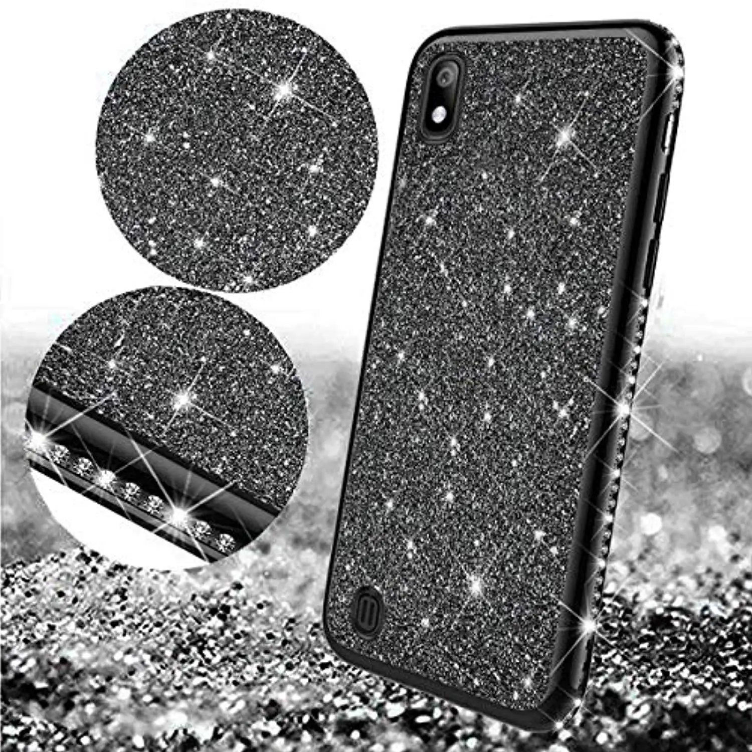 Роскошный Бриллиантовый чехол для samsung Galaxy A10 A20 A20E A10E A30 A40 A50 A70 A90 A10S A20S A70S крышка