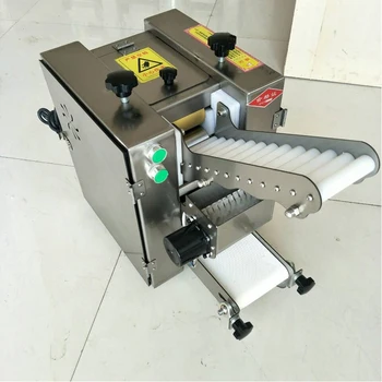 

Free shipping Electric dumpling skin roti maker/dumpling wrapper making machine/wonton sheet making machine with no waste