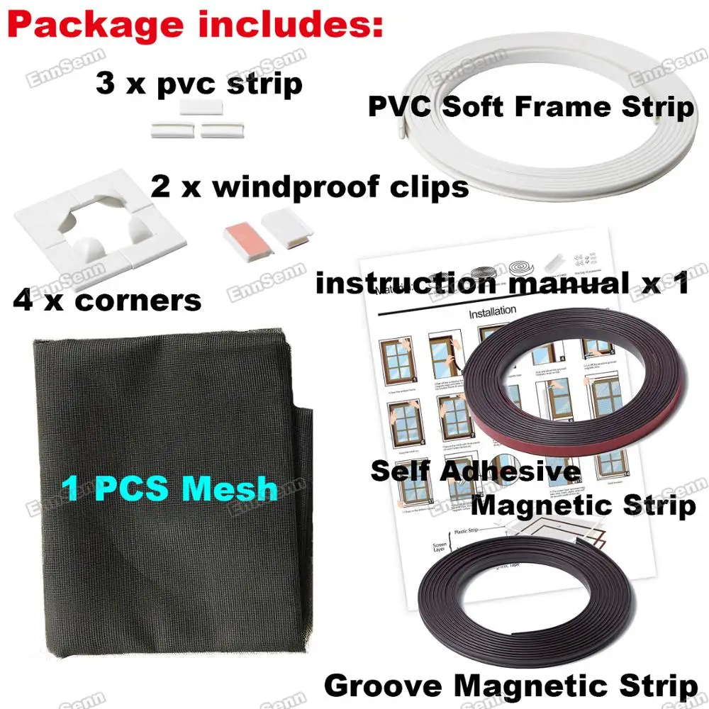 140 Round Magnet Strips with Adhesive Backing Flat Thin Magnetic