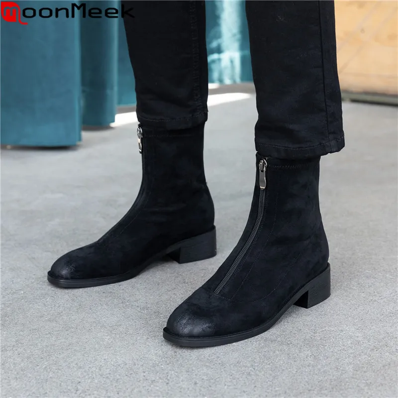 square toe ankle boots ladies