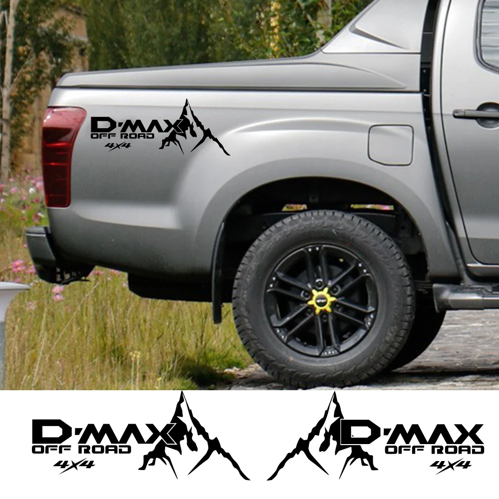 Наклейки для пикапа боковые наклейки заднего багажника автомобиля Isuzu Dmax графика