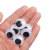 100Pcs/Pack Plastic Doll Eyes DIY Dolls Stuffed Toys Eye Puppet Dinosaur Eyes Not Self-adhesive Plush Doll Accessories 2