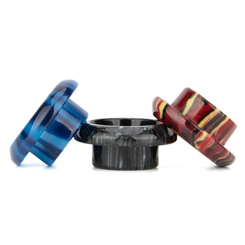 

810 Resin Flat Drip Tip E Cigarette Colorful Mouthpiece For RDA RTA TFV12 Prince Atomizer Accessories